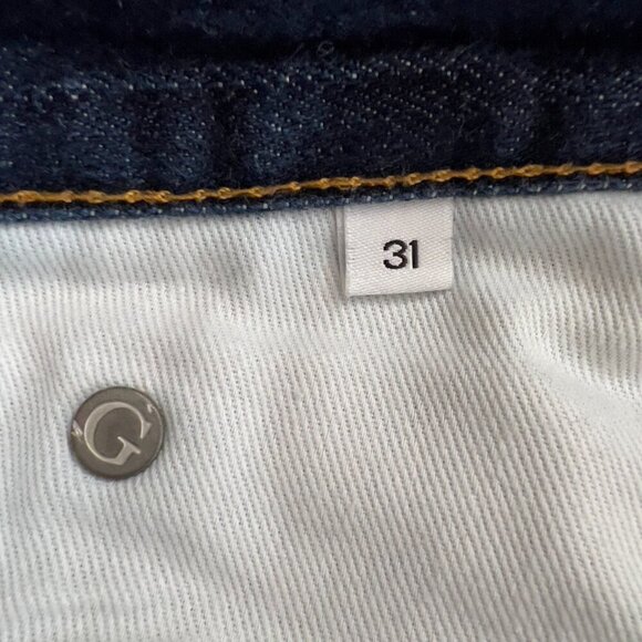 GUSTIN Raw Selvedge Denim Jeans - Slim Fit - Size 31 - Picture 10 of 14